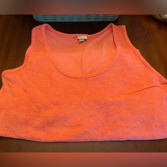 Women's Terry Tank Dress - a New Day - Plus Swim Cover Up - Picture 5 of 8